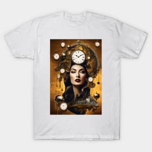 A Salvador Dalí Inspired Surrealist Portrait T-Shirt